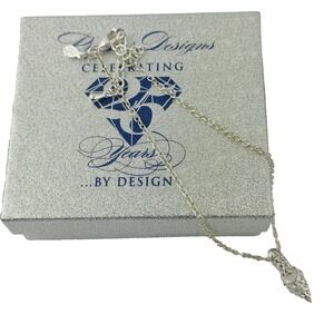 Premier Designs Twinkle Toes Silver Rhinestone Shoe Ankle Bracelet